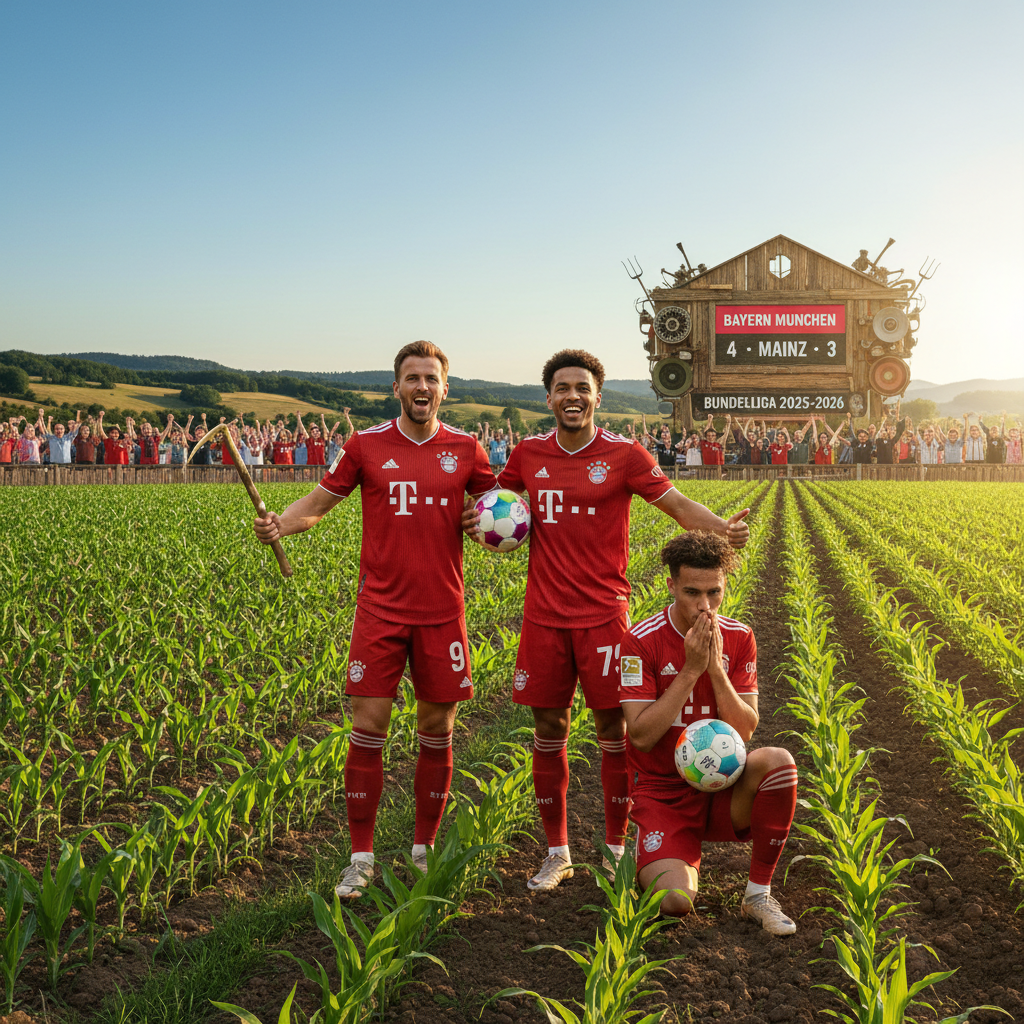 Espectacular Remontada del Bayern Múnich en la Bundesliga 2025-2026: De 0-3 a 3-4 ante el Maguncia