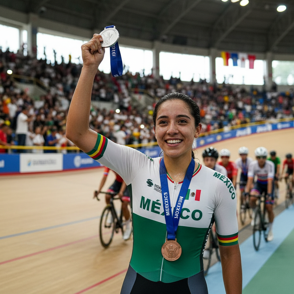 Histórica Actuación: Daniela Gaxiola Conquista Plata en Keirin en la Copa del Mundo