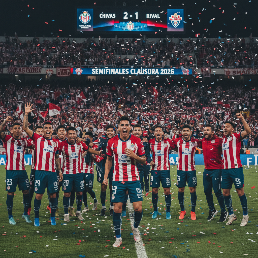 Chivas avanza a Semifinales del Clausura 2026: ¿Quiénes son sus posibles rivales?