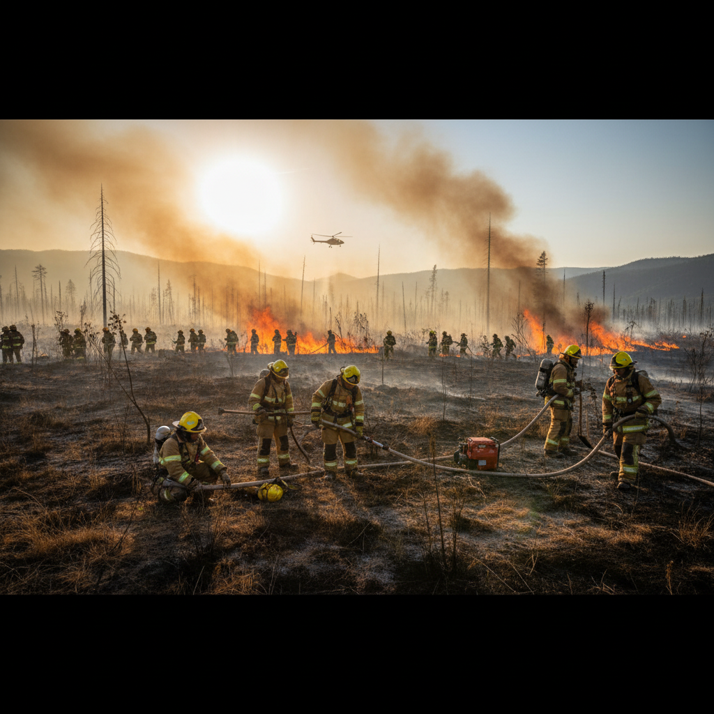 Onda de calor en México: incendios forestales activos superan los 50 siniestros