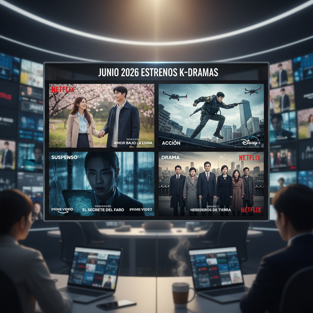 K-Dramas en Junio de 2026: Los Estrenos Más Esperados en Netflix, Disney+ y Prime Video