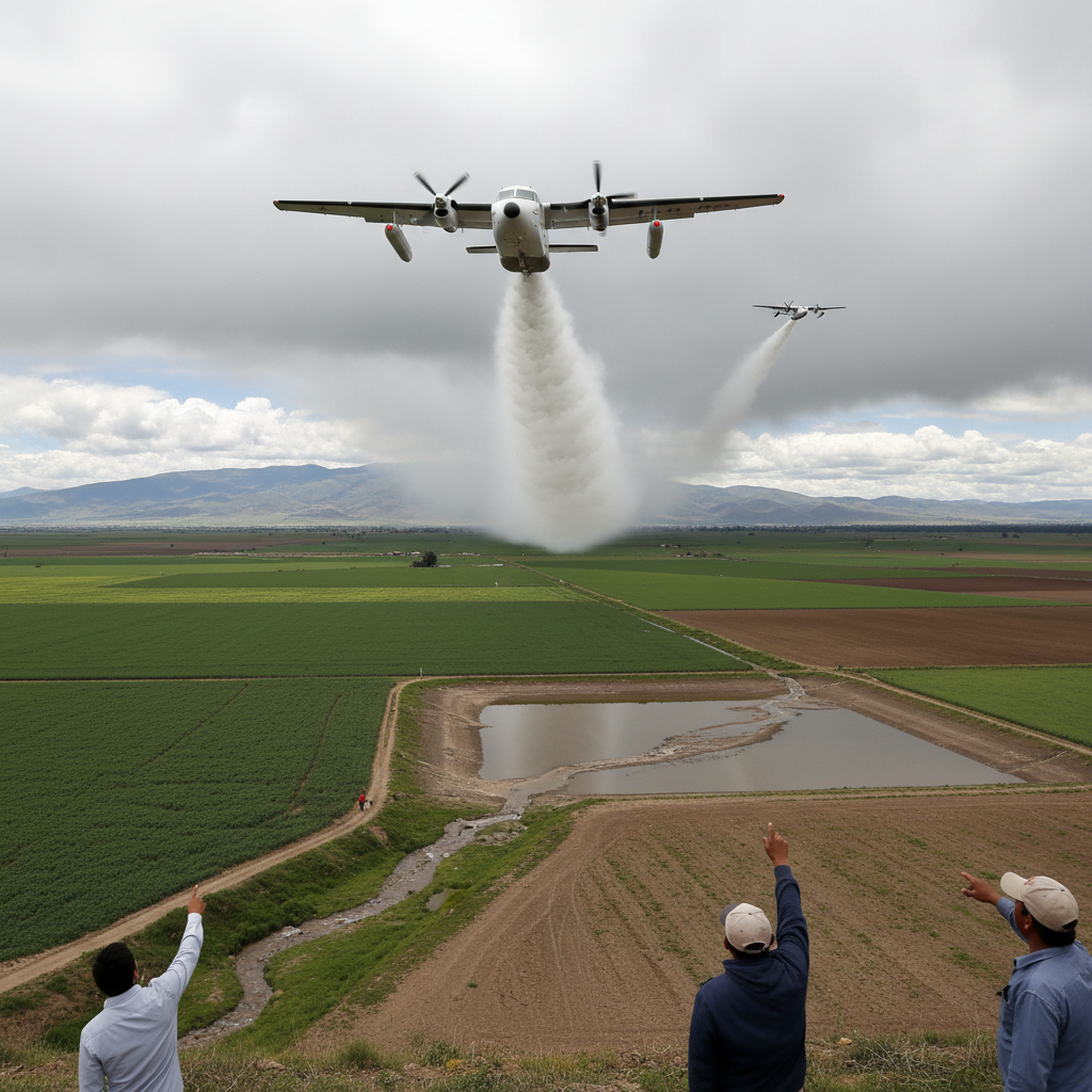 Tecnología mexicana de estimulación de lluvia llega a Sudamérica para combatir la sequía