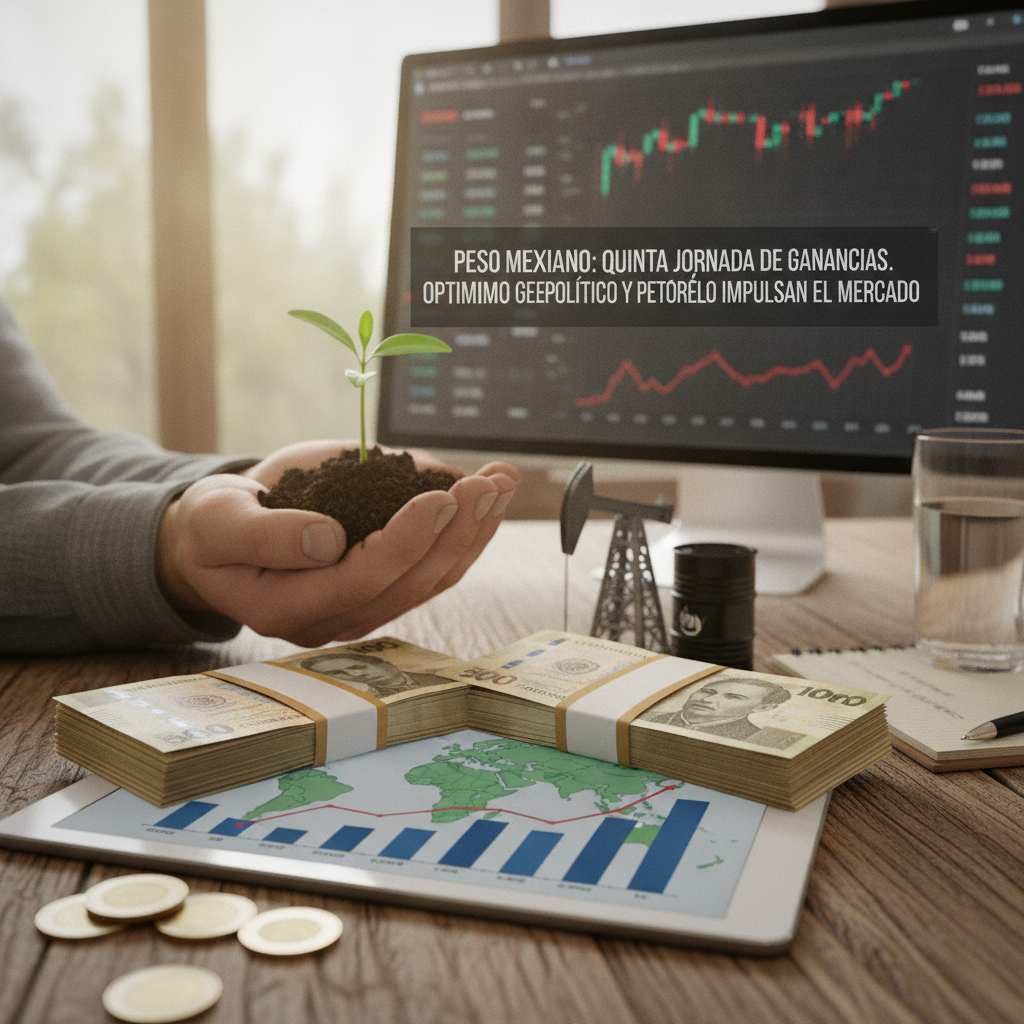 El Peso Mexicano Cierra la Semana con Racha Ganadora: Impacto del Optimismo Geopolítico y el Precio del Petróleo en el Precio del Dólar este 12 de Junio de 2026
