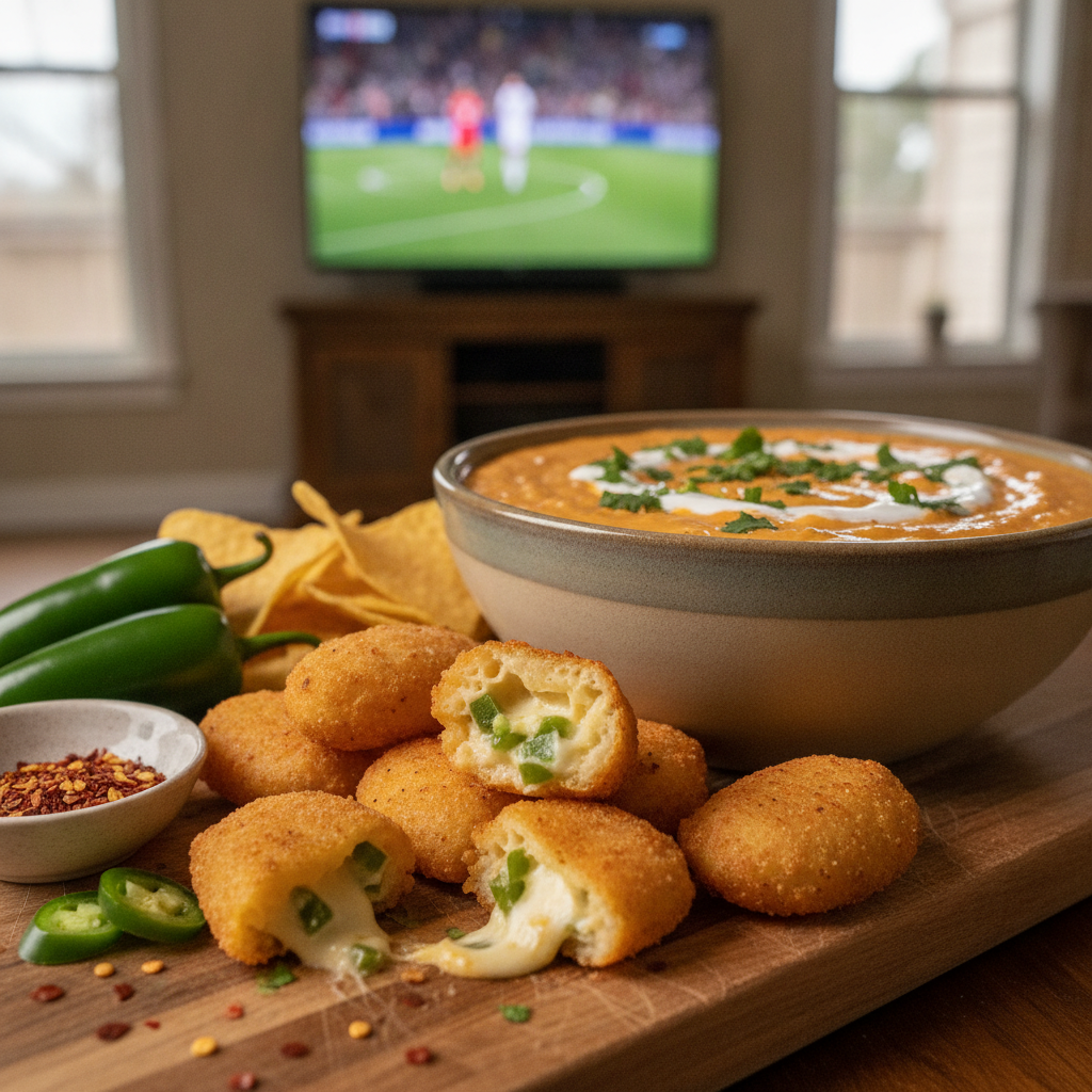 Receta Clásica de Jalapeño Poppers: La Botana Picante y Cremosa Ideal para el Mundial