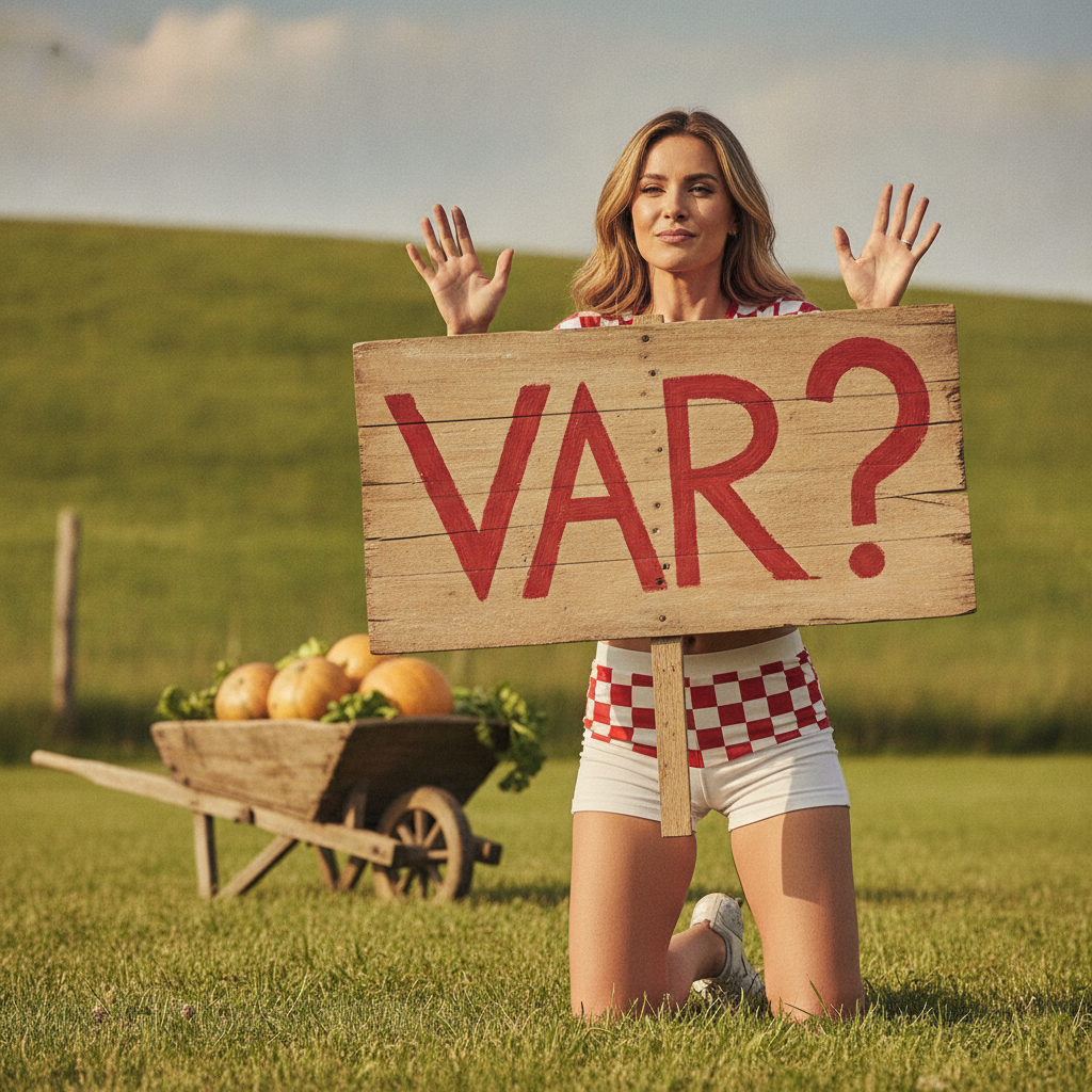 Ivana Knoll, la ‘Guapa Aficionada’ del Mundial, Genera Revuelo al Pedir el VAR por una Foto