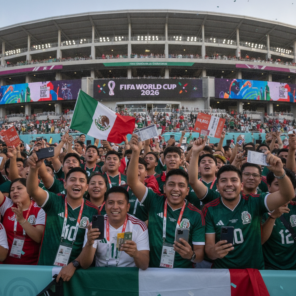 La Locura del ¿Y si sí? Impulsa Precios de Boletos del Tri para el Mundial 2026: Entradas en Miami Alcanzan los 600 Mil Pesos