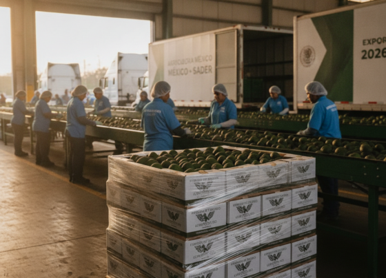 Exportaciones aguacate mexicano