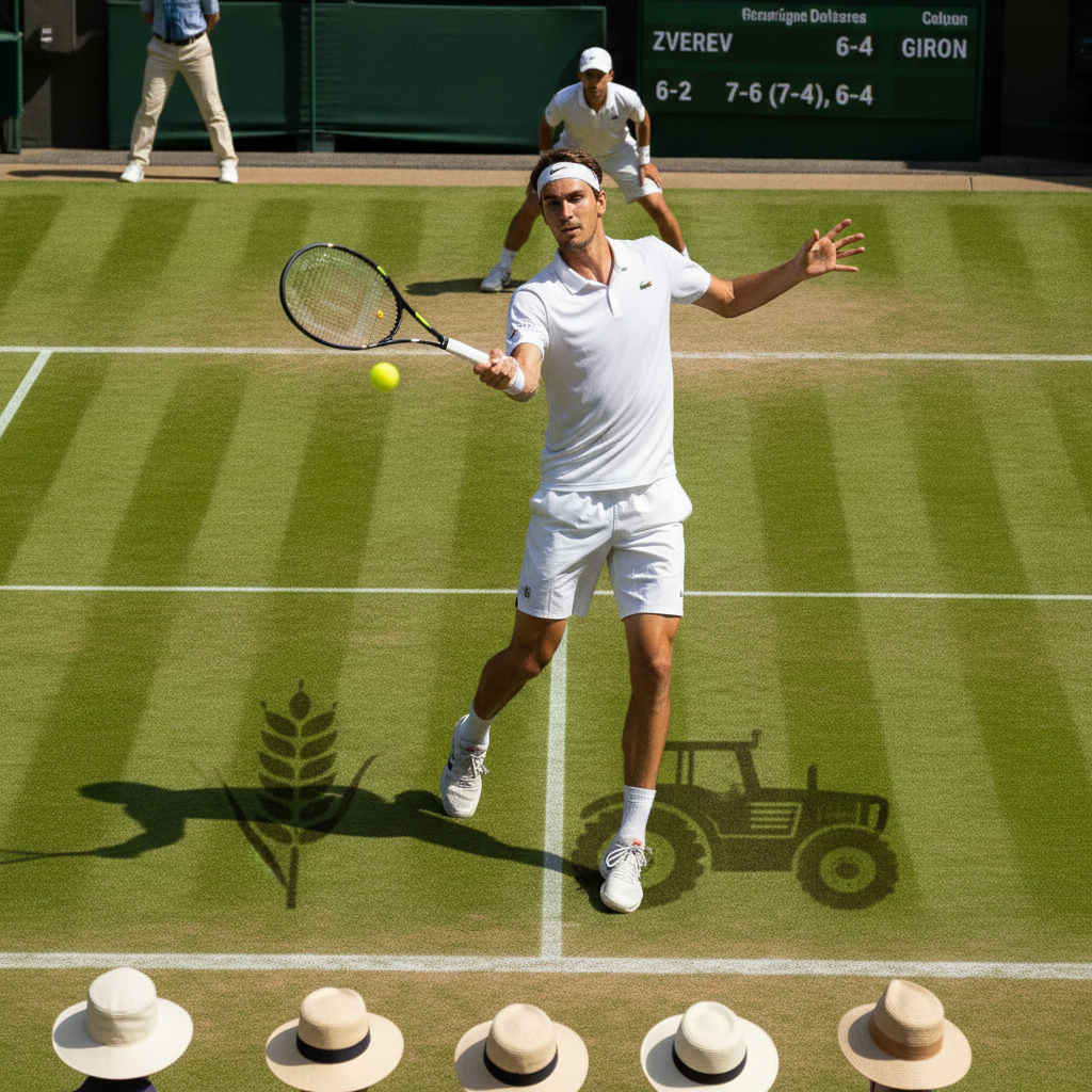 Alexander Zverev Avanza en Wimbledon y se Acerca a su Mejor Marca