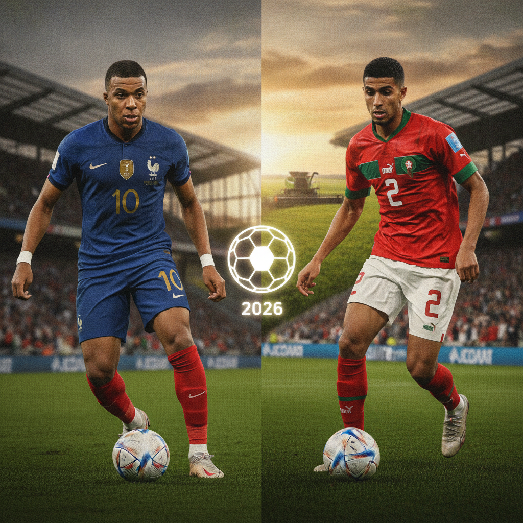 Mundial 2026: Francia y Marruecos Confirman Primer Duelo de Cuartos de Final