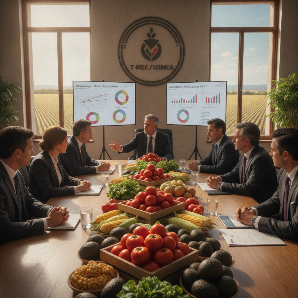 México Refuerza su Posición como Principal Mercado de Agroproductos de EU en Contexto de Revisión del T-MEC