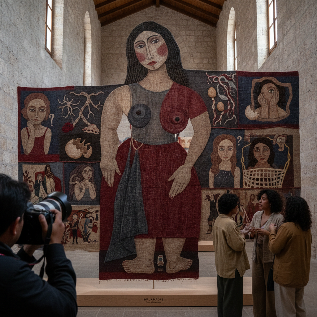 La Exposición ‘Mala Madre’ en Oaxaca: Arte Textil que Desafía los Mitos de la Maternidad