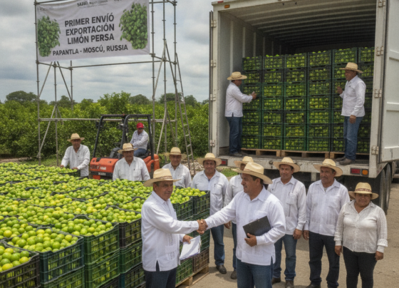 Limón Persa Papantla Exportación
