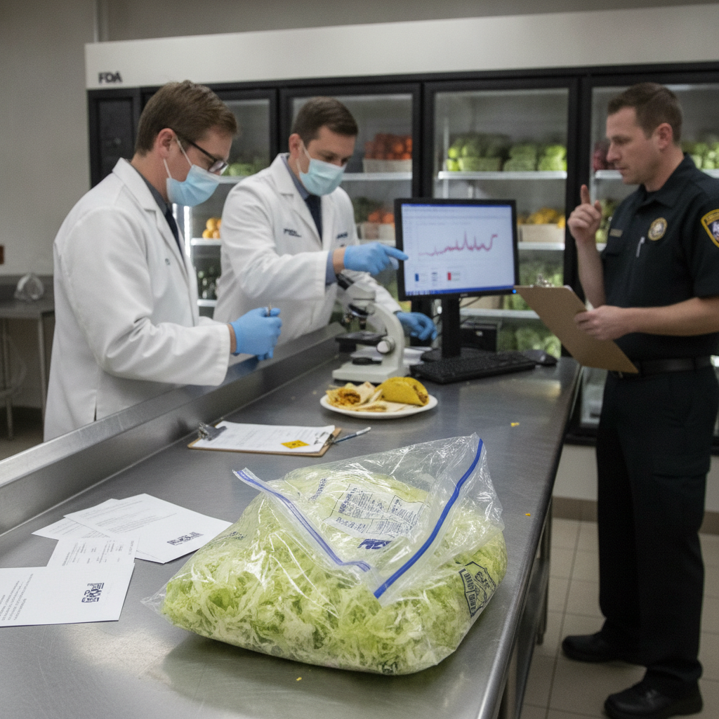 Alerta Sanitaria: FDA Rastrea Brote de Ciclosporiasis por Lechuga Iceberg Rallada en Restaurantes Taco Bell