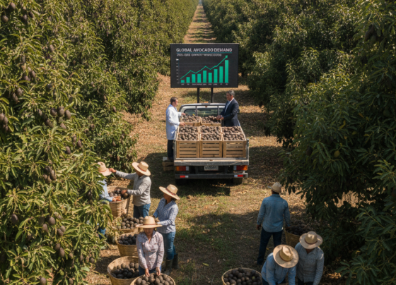 aguacate exportación global