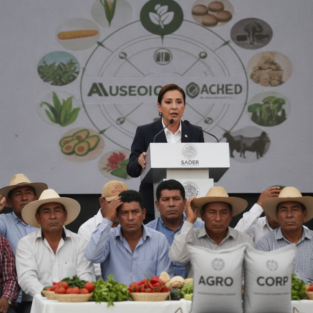 Sader Alerta: Productores Agropecuarios Mexicanos Enfrentan Distorsiones de Mercado por Grandes Empresas