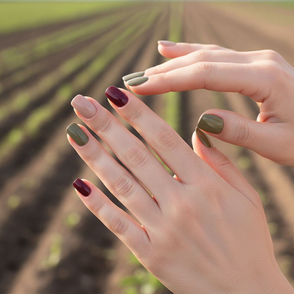 Descubre los Tonos Ideales: Qué Colores se Ven Mejor en Uñas Cortas para Manos Elegantes