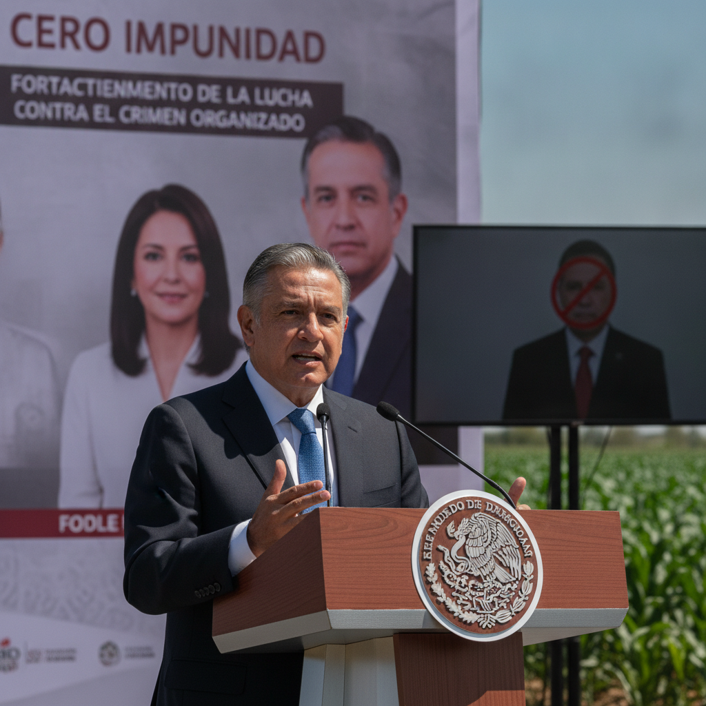 Ricardo Monreal Pide Intensificar la Lucha contra el Crimen Organizado y Respalda Cero Impunidad