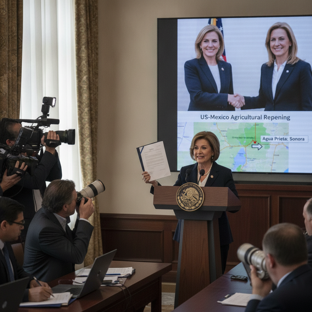 México y EU Reanudan Exportación de Ganado Mexicano a Finales de Agosto, Anuncia Sheinbaum