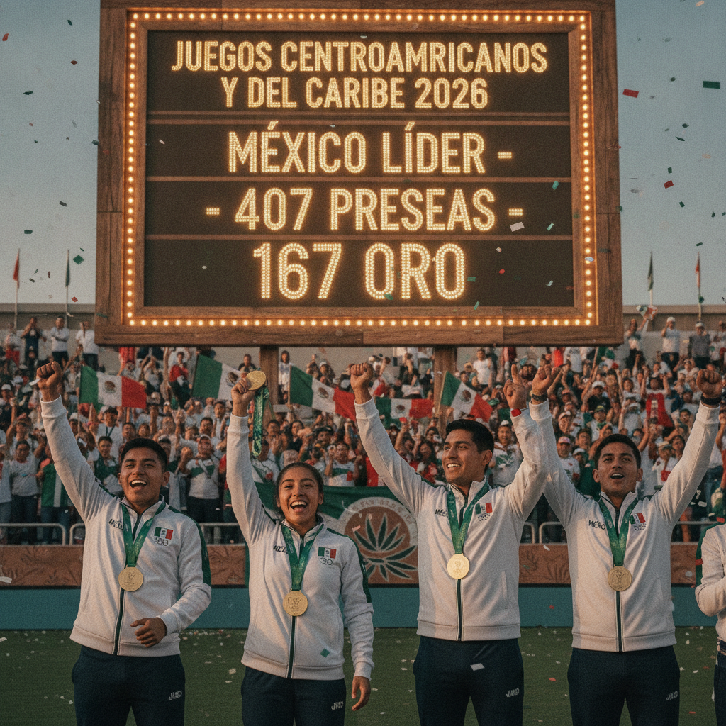 México Brilla en Clausura de los Juegos Centroamericanos 2026: Juan Luis Guerra Pone la Música al Éxito