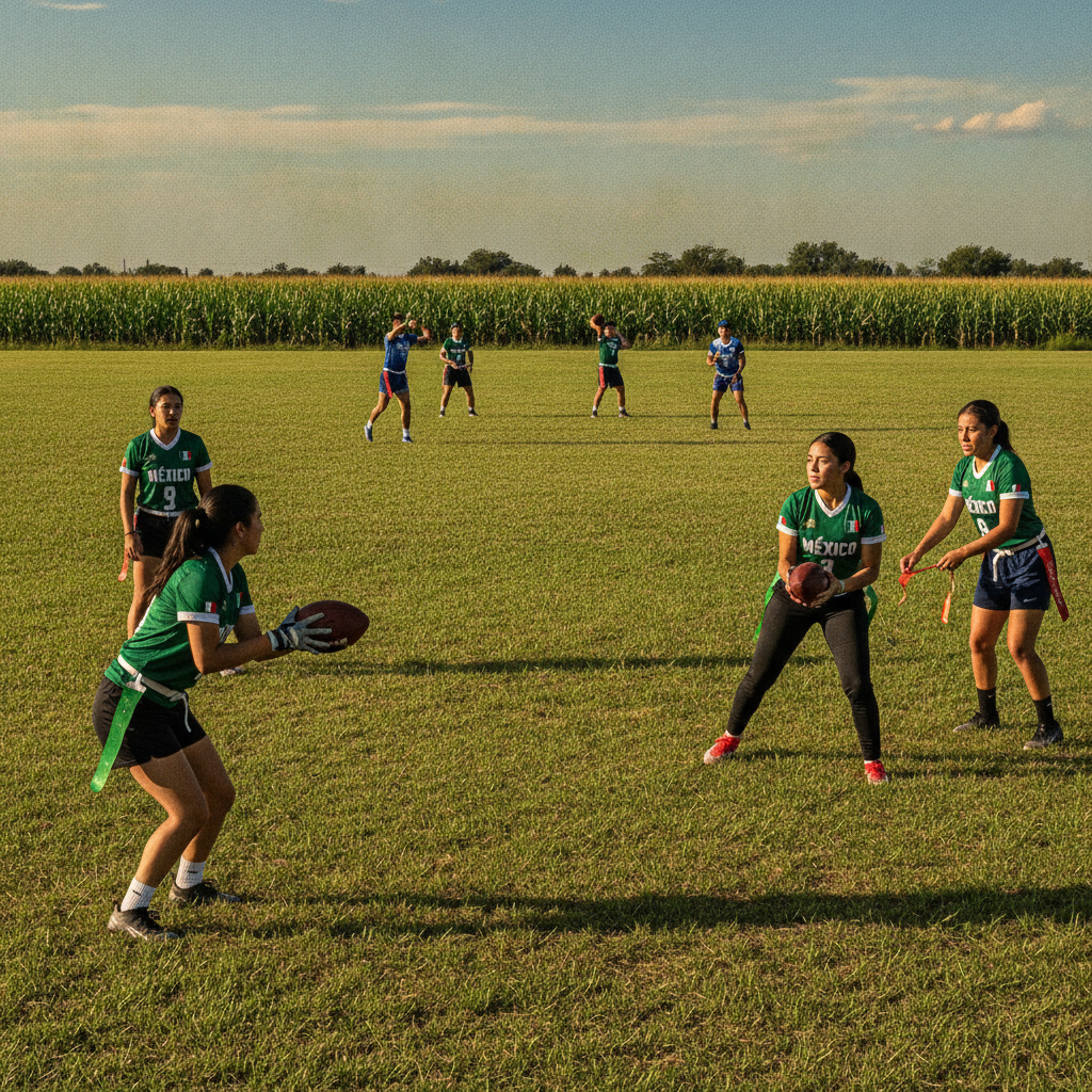 México en el Mundial de Flag Football: Buscando el Boleto Olímpico para Los Ángeles 2028