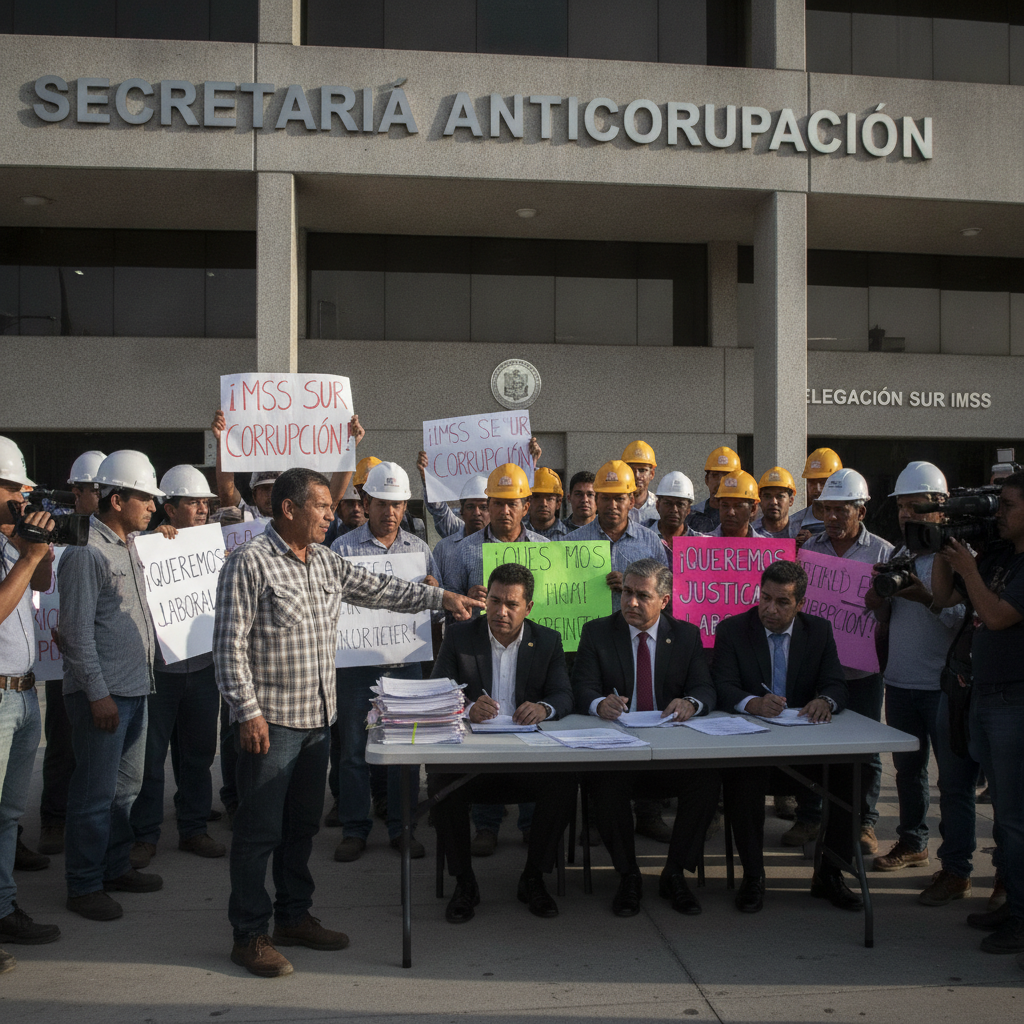 Alerta en el IMSS: Trabajadores denuncian presuntas irregularidades ante Secretaría Anticorrupción