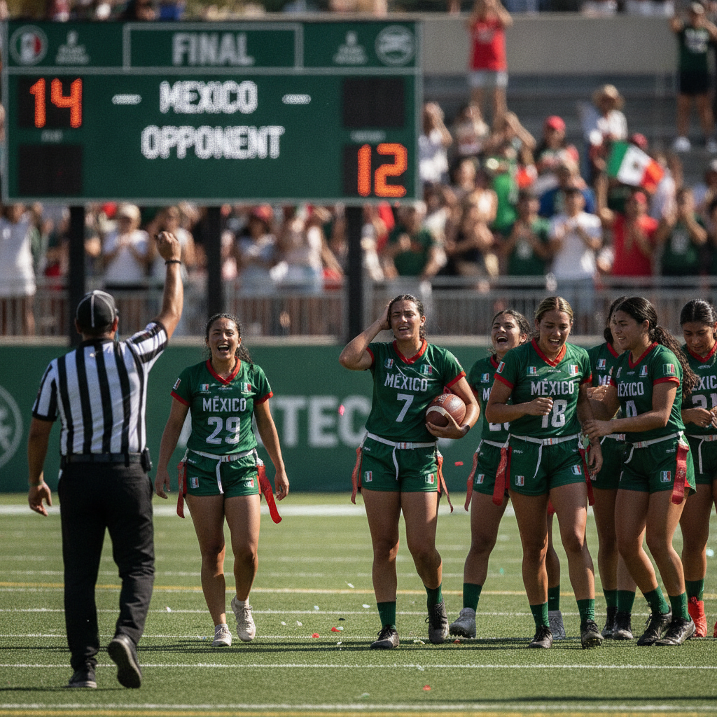 Histórica Clasificación: Selección Mexicana Femenil Avanza a Cuartos del Mundial de Flag Football 2026