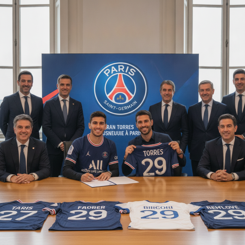 Ferran Torres se Une al PSG: Cuarto Refuerzo Confirmado para la Temporada 2026-27