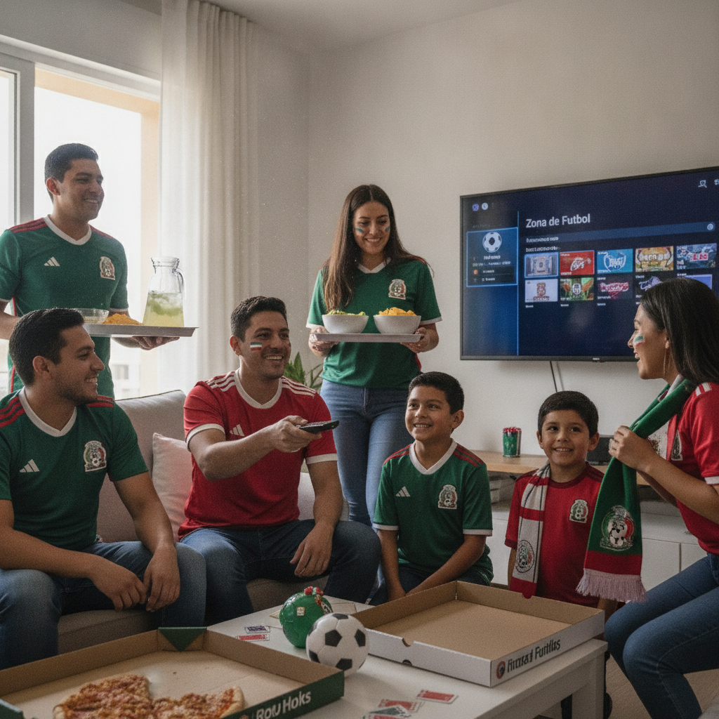 Así Vibró la Afición Mexicana con el Futbol en Roku: El 34% de Usuarios se Conectó en la Zona Especializada