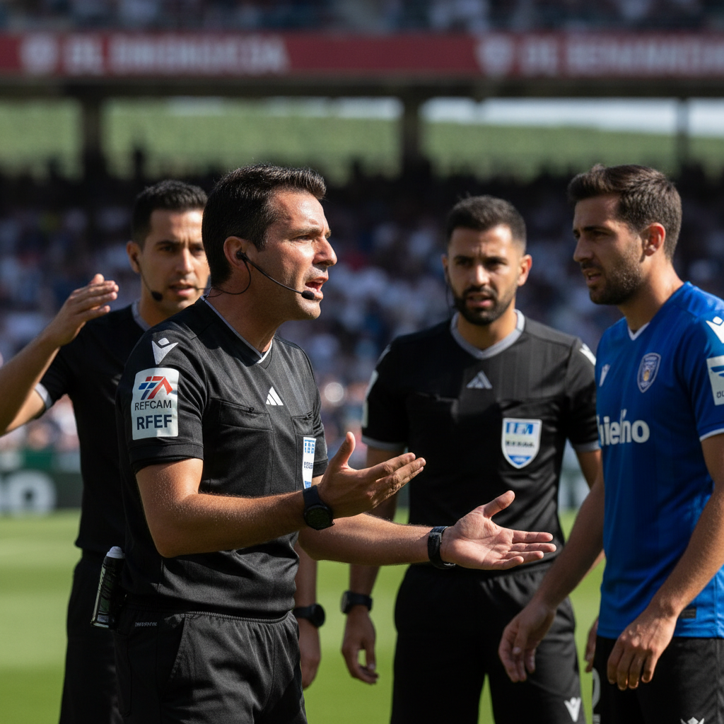 El Curioso Piropo del Árbitro Miguel Ángel Ortiz Arias a Raphinha en el Barca-Atheti, Captado por REFCAM