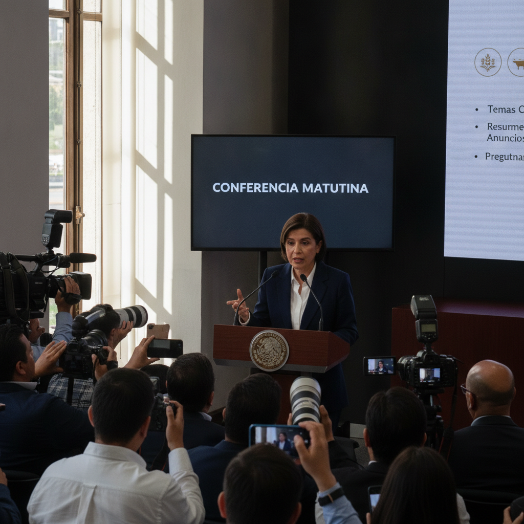 Conferencia Matutina de Claudia Sheinbaum: Temas Clave y Anuncios del 28 de agosto de 2026