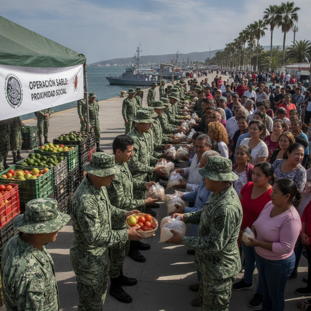 Semar Intensifica la Seguridad en Mazatlán, Sinaloa: Detalles de la Operación Sable