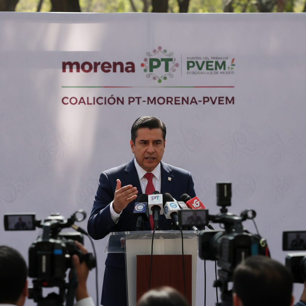 Morena CDMX Confirma Apuesta por Coalición con PT y PVEM