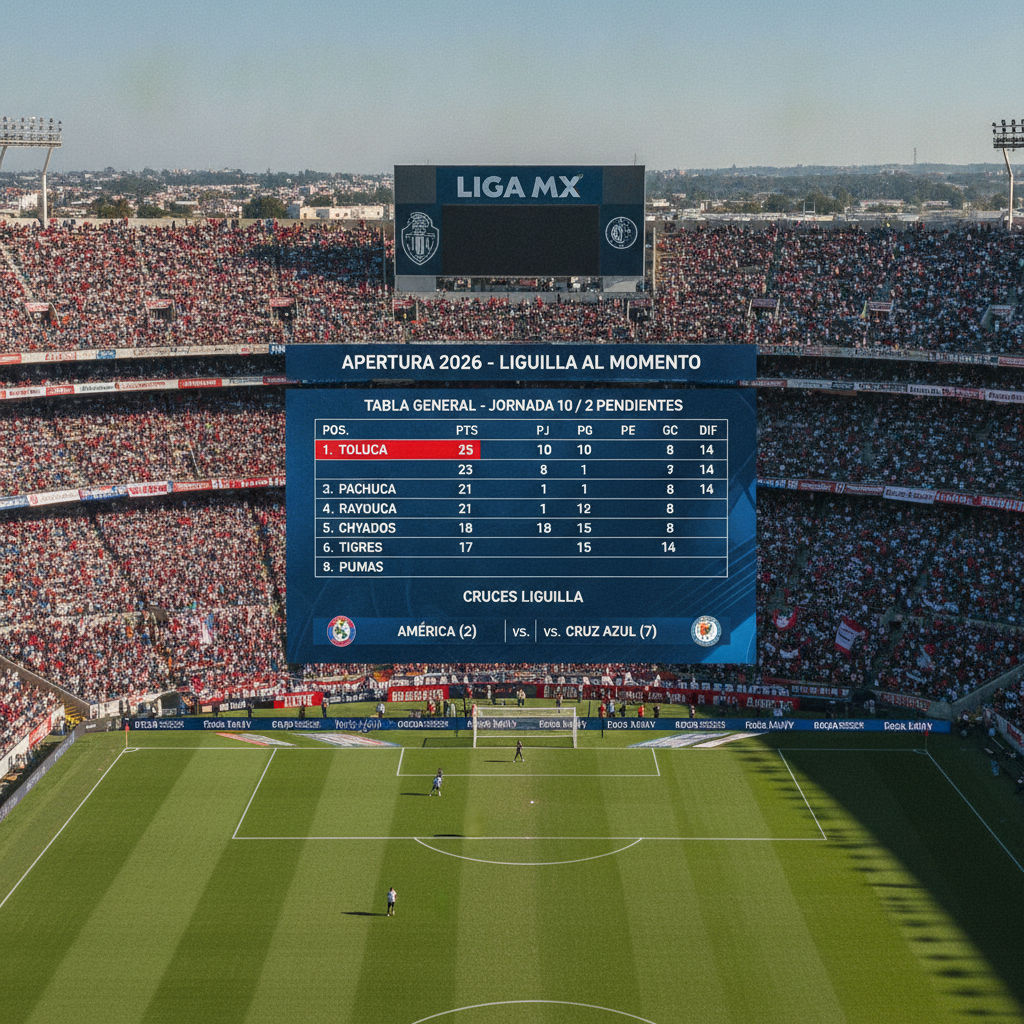 Liga MX: Así se perfila la Liguilla del Apertura 2026 tras la Jornada 10