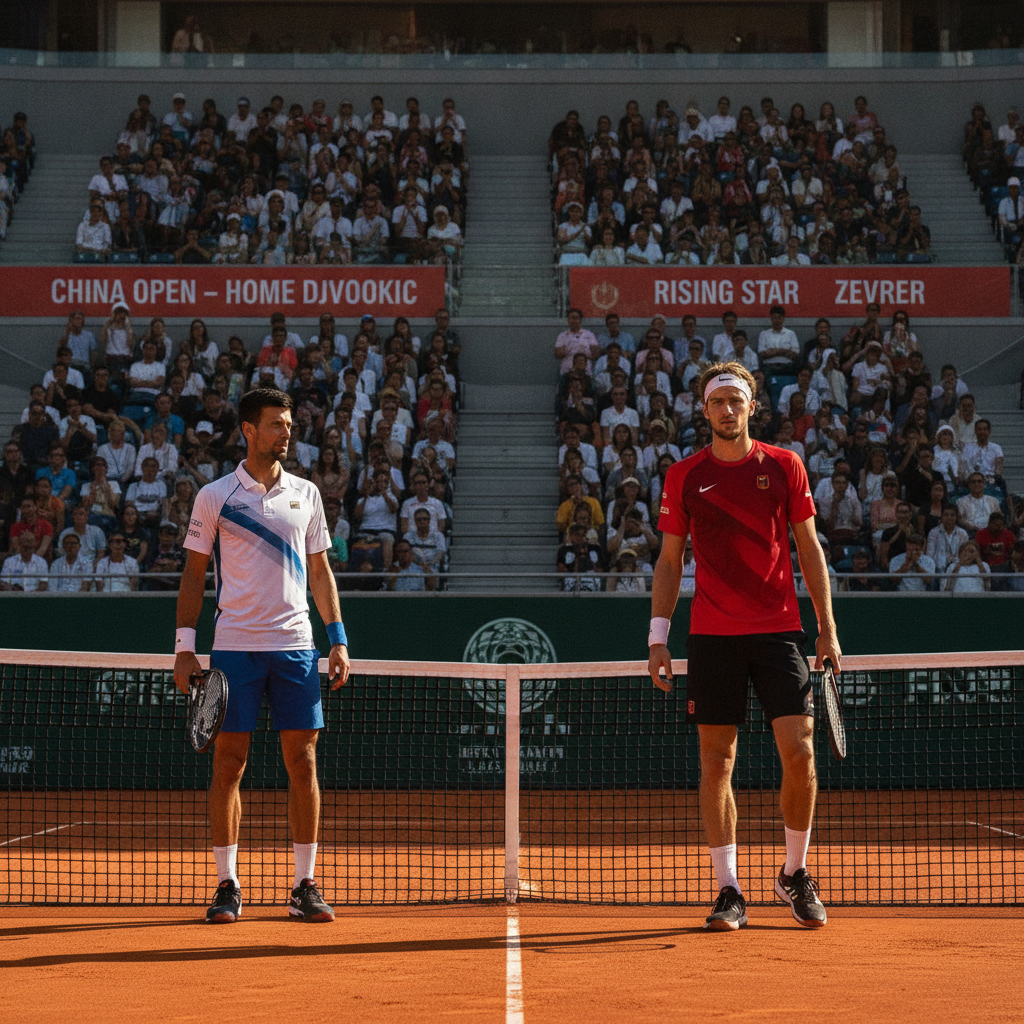 Anticipación en el China Open: Djokovic y Zverev se Enfrentan por Decimoquinta Vez